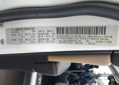 2015 Jeep Cherokee Limited из США, поврежденный, VIN 1C4PJLDS6FW531010